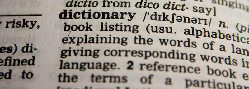 Foto dictionary